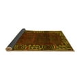 thumbnail image 2 of Ahgly Company Indoor Round Persian Yellow Traditional Area Rugs, 5' Round, 2 of 4