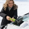 thumbnail image 4 of Creatine Heavy Duty Brush And Ice Scraper With Extendable Telescoping Handle For Windshield Windows Winter Cleaning, 4 of 5