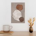 thumbnail image 3 of Soscooter Neutral Abstract Wall Art, Earth Tones Rustic Canvas Prints Paintings Artwork,Abstract Stone Pictures for Living Room Bedroom Wall Decor 24x36 inches, 3 of 8