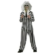Beetlejuice Costume for Teens by Rubies, One Size Fits Most