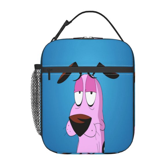 Courage The Cowardly Dog Lunch Bag Portable Lnsulation Lunch Box-SYS364