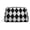 Silver, variant on Travel Makeup Bag Power Harlequin Cosmetic Bag for Women, Waterproof Portable Pouch Toiletry Bag Pattern Make up Bag Gold