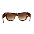 thumbnail image 3 of SA106 Womens Mod Oversize Cat Eye Goth Sunglasses Tortoise Brown, 3 of 4