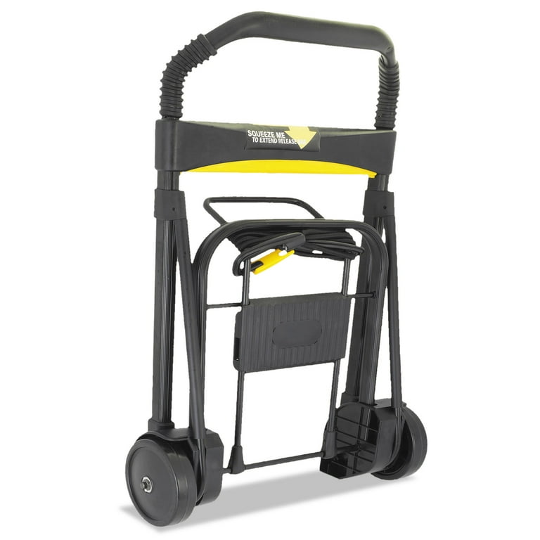 Ultra-Lite Folding Cart, 250 lb Capacity, 11 x 13.25 Platform, Black Ultra-Lite Folding Cart, 250 lb Capacity, 11 x 13.25 Platform, Black