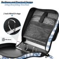 thumbnail image 4 of FORMRS Zipper Binder with Shoulder Strap 2-inch Ring 500 Sheet Capacity File Bag, Light Lemon, 4 of 5