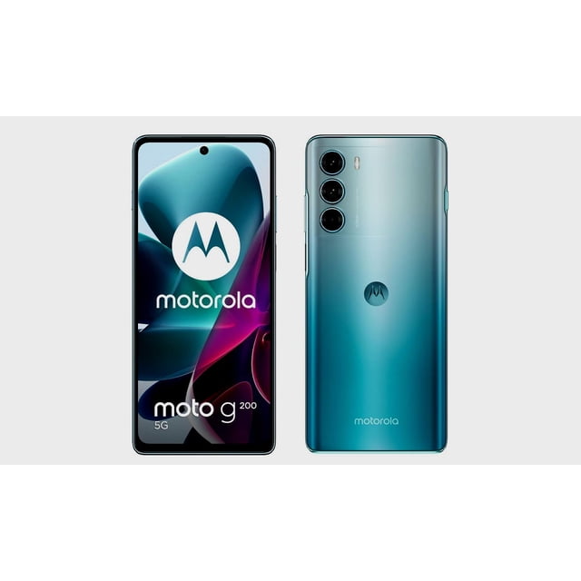 Smartphone Motorola Moto G200 5G,128GB ROM/ 8GB RAM Azul Desbloqueado Motorola Desbloqueado