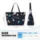thumbnail image 4 of Easygdp Space Bolsa de Viaje de Playa de Gran Capacidad, Bolsa Tote Perfecta para la Playa, Escapadas de Fin de Semana y Viajes, 4 of 7