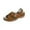 Brown, variant on Hvyesh Womens Orthopedic Sandals Summer Ankle Strap Wedge Sandals Casual Open Toe Walking Slippers - Women Dressy Arch Support Thick Bottom Sandal