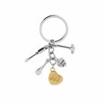 thumbnail image 2 of Naierhg Creative Wrench Spatula Mom Dad Love Heart Key Chain Father/Mother's Day Gift, 2 of 8