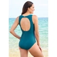 thumbnail image 2 of Swim 365 Women's Plus Size High-Neck One Piece, 2 of 6