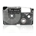 thumbnail image 1 of 12mm Label Tape Compatible Tape Cartridge Ribbon Replacement for Casio KL-60 KL-100 KL-170 KL-120 KL-180, 1 of 8