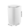 thumbnail image 3 of RFUGUG 12L Automatic Sensor Trash Can - Plastic, Touch-Free Induction for Home & Office - Silent Operation, Odor-Sealed, Hygienic & Stylish Design - Perfect for Kitchen, Bedroom, Bathroom, 3 of 7