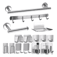 thumbnail image 1 of Juego Sets De Accesorios Para Baño Inoxidable Toallero 15 pzs Plata, 1 of 5