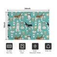 thumbnail image 5 of Husky and Coffee Door Rugs,Washable Non Slip Door Mats Indoor,Decorative Door Mats,Entry Mat Indoor for Entrance,Bedroom,Kitchen,Bathroom,16"x24", 5 of 6