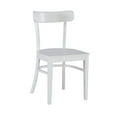 thumbnail image 2 of Linon Ada Beechwood Chairs Commercial Grade Fully Assembled Set of 2 in White, 2 of 7