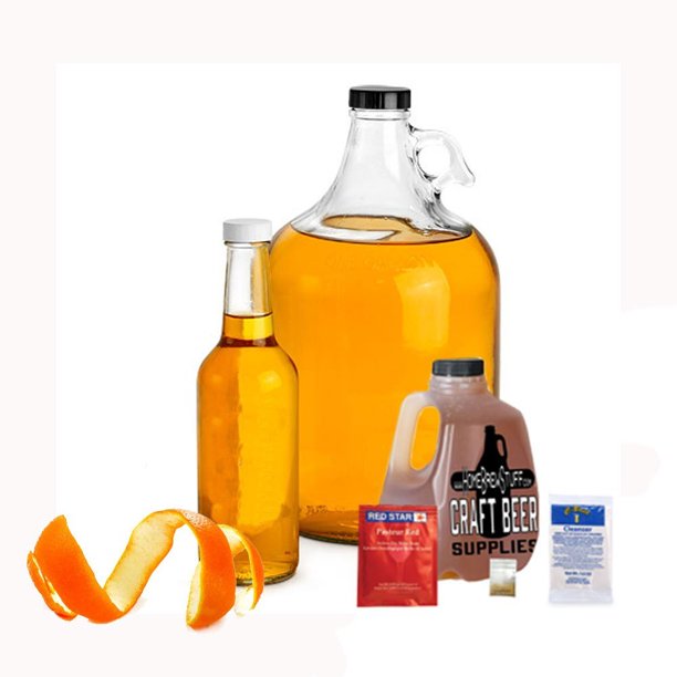 1 Gallon Orange & Honey Mead (Melomel) Making Refill Kit Homebrew