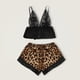 thumbnail image 3 of Gibobby Conjunto de lencería de encaje Conjunto de Ropa Interior Sexy para Mujer Lenceria Erotica De Encaje con Cuello Sensual Lenceria Sexy para Mujer(Marrón, XXG), 3 of 5