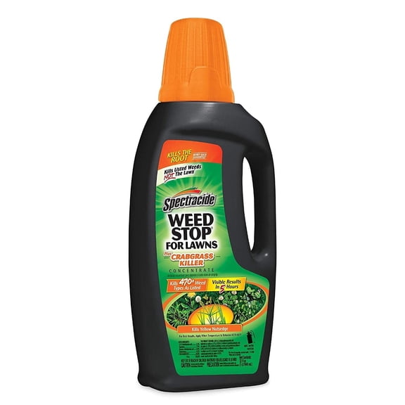 Spectracide Weed Stop For Lawns Plus Crabgrass Killer Concentrate - Weed Killer - 6 Pack, 32-Oz