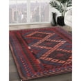 thumbnail image 2 of Ahgly Company Indoor Rectangle Traditional Saffron Red Persian Area Rugs, 5' x 7', 2 of 6