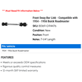 thumbnail image 2 of Front Sway Bar Link - Compatible with 1954 - 1956 Buick Roadmaster 1955, 2 of 2