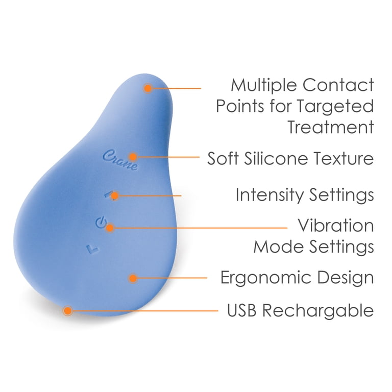 crane handheld vibrating massager Flowroller Ball Go – Vibration Therapy main image 1