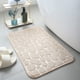 thumbnail image 2 of Alfombrilla para inodoro, alfombrilla absorbente para puerta de baño, alfombrilla antideslizante de secado rápido para inodoro, alfombrilla de vellón coral para puerta de inodoro, 2 of 6