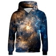 thumbnail image 5 of ZXLBBD Boys Sweatshirts Galaxy Print Hoodie Long Sleeve Pullover with Front Pocket for Kids Streetwear Comfort Loose Casual Dailywear, 5 of 6