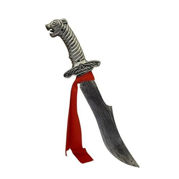 Espada de juguete de plástico: Espada de caballero medieval para Halloween, cosplay, juguete de caballero de plástico para fiestas, juegos de rol y simulación, accesorios para disfraz de pirata.