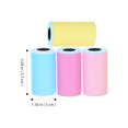 thumbnail image 2 of Raindrops 4 Rolls Photo Printing Thermal Paper Rolls Assorted Color for Retail Shop Use, 2 of 6