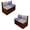 Cat Leaf, variant on ZUXONGSY Purple Butterfly Flower Print RV Dinette Cushion Covers 4 Pcs Comfortable Camper Cushion Slipcover Stretchable Loveseat Sofa Chair Cover Furniture Protector for RV Camper Car Bench