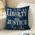 thumbnail image 7 of 4th of July PALIFEUR Pillow Covers, Indeoendence Day Linen Throw Pillow Covers, 18 x 18 Inch Patriots Pillow Case for Sofa Bedroom Coffice, Decorative Pillow Cover, 7 of 7