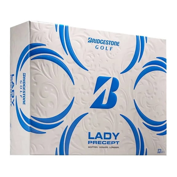 Bridgestone Lady Precept Golf Balls, 12 Pack