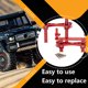 thumbnail image 3 of Columnas de carcasa RC Durable confiable Práctica simple Simple Metal Shells Fisilators Modificación de accesorios del kit de reemplazo para TRX4 1 set Inevent FN001741-00, 3 of 7