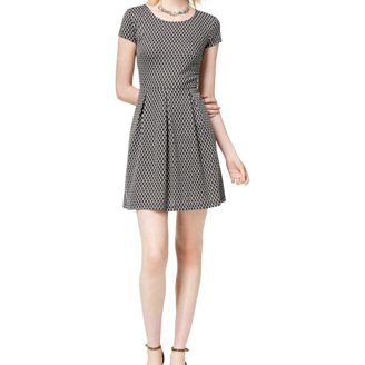 Maison Jules Womens Embellished Collar Shirt Dress - Walmart.com