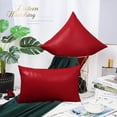 thumbnail image 3 of Fundas de Cojín Decorativas BRAWARM 50x50 cm Rojo Paquete de 2, 3 of 6