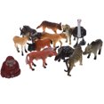 thumbnail image 4 of 12pcs Animals Figures Toys Realistic Miniature Wild African Animal Models, 4 of 9