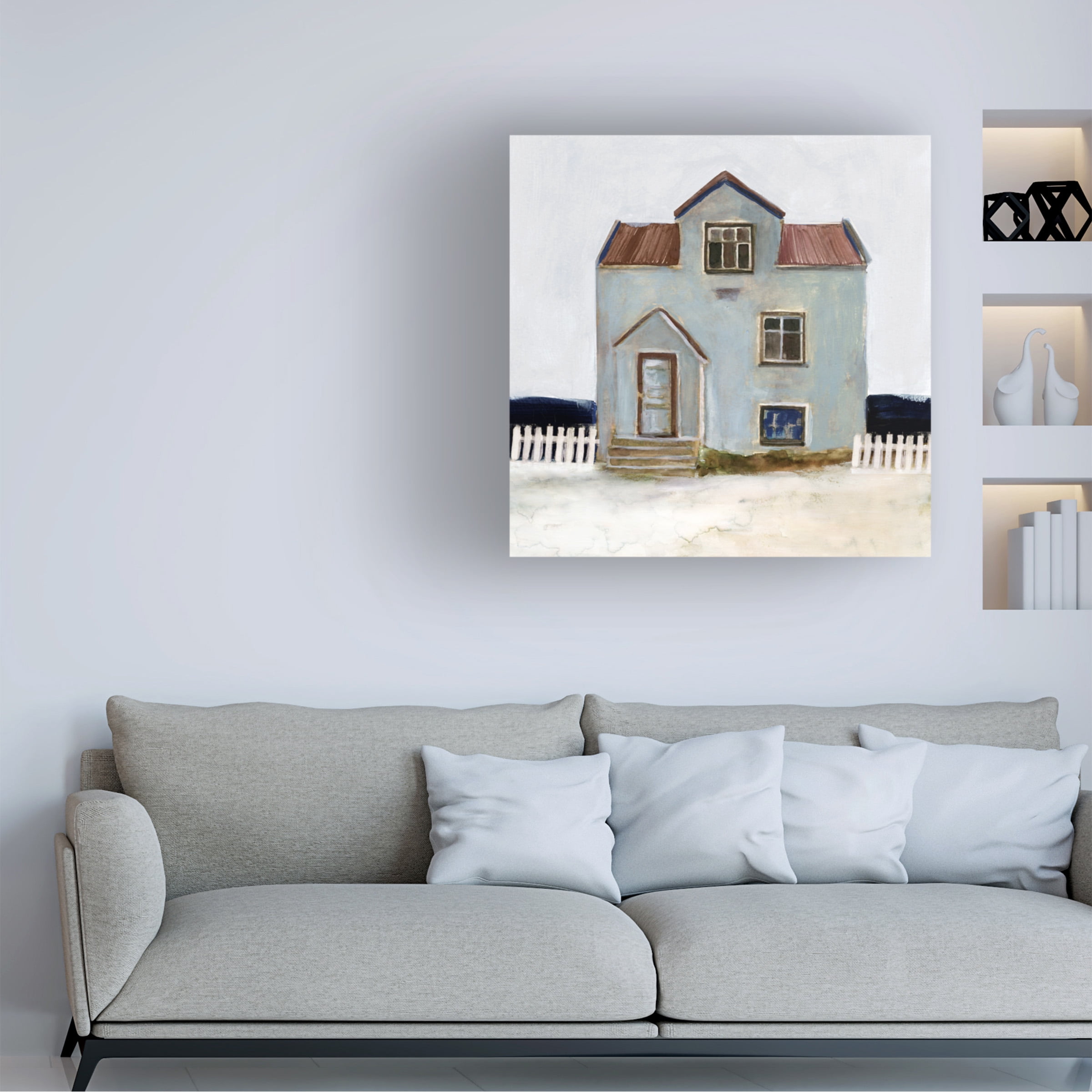 Stellar Design Studio 'Beach Hut III' Canvas Art