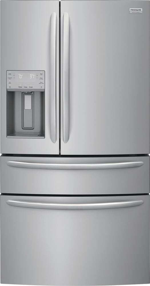FGMV176NTD 30Over the Range Microwave FGID2466QD 24Built In Dishwasher in Black Stainless Steel Frigidaire 4 Piece Kitchen Package FGHB2867TD 36French Door Refrigerator,FGGF3036TD 30Gas Range