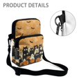 thumbnail image 5 of Chririnla Crossbody Purse Halloween Pattern Portable Crossbody Bag for Daily Use, Polyester Lightweight Satchel Bags, 5 of 7