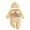 Beige, variant on Newborn Long Sleeve Bodysuit Boy Custom Baby Bodysuit Design Your Own Body suit - Personalized Text Image - Baby Boy & Girl Newborn Romper (Beige,Newborn)