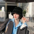 thumbnail image 2 of Women‘s Winter Faux Fur Fuzzy Warm Bucket Hat, 2 of 8