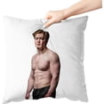 thumbnail image 6 of Kit Connor Shirtless, Hot Square Throw Pillow Case Cushion Cover Pillowcase 18'''' x 18'''' (45cm x 45cm), 6 of 6