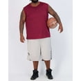 thumbnail image 5 of Real Essentials 3 & 5 Pack: Men's Dry-Fit Active Muscle Tank Top - Standard and Big & Tall Sizes (S-5XLT), 5 of 6