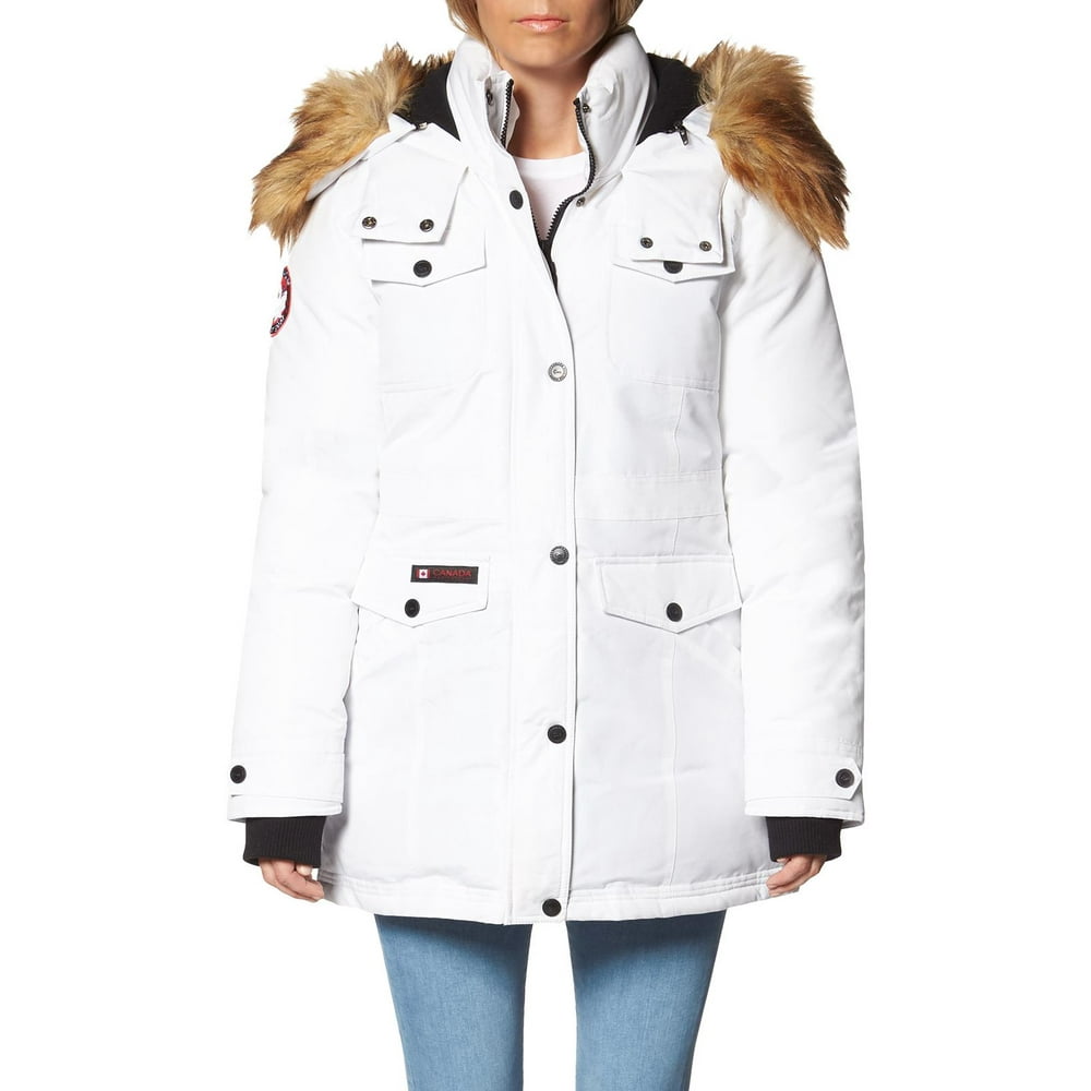 Canada Weather Gear Canada Weather Gear Womens Faux Fur Heavyweight