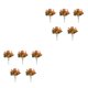 thumbnail image 3 of Flores artificiales Cateissary 5 piezas Naranja 2Conjunto, 3 of 6