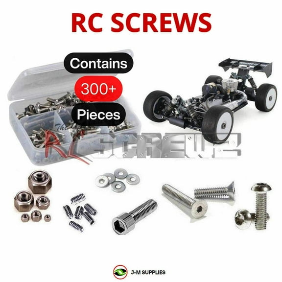 RCScrewZ Stainless Screw Kit mug043 for Mugen Seiki MBX8R 1/8 Nitro #E2027 RC Car | SET