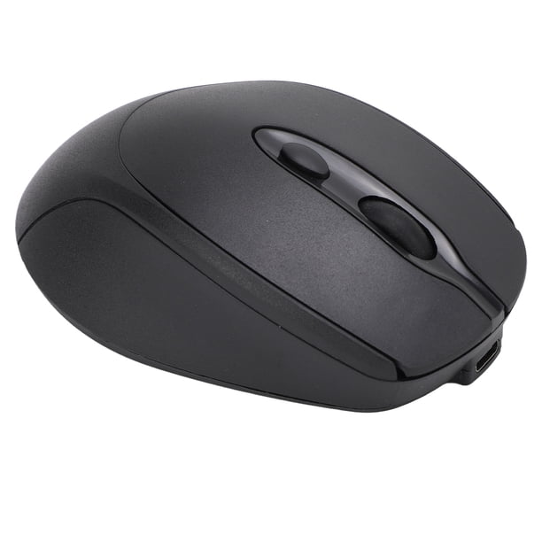 Ratón para Computadora, Modo Dual 2.4g, 800 1200 1600 DPI Ratón re -recargable Silencioso, Ratones Inalmbros Con Receptor USB, Ratón Silencioso para Computadora Portátil,