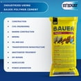 thumbnail image 6 of Bauer Instant Polymer Cement - Ready-to-Use, Replaces Mortar & Adhesives, 4.4lb Bag, 10 Pack, 6 of 6