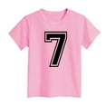 thumbnail image 4 of MEZZALL Cool Boys Graphic Tee With Number Print Short Sleeve T-Shirt O-Neck For Kids Youth Casual Comfortable Daily Wear Holiday Streetwear, 4 of 4
