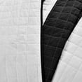 thumbnail image 7 of Berlin Stripe Quilt Black/White, King, 7 of 7